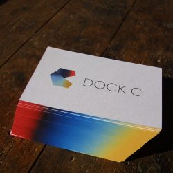 Farbschnitt Verlauf für Visitenkarten