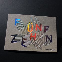 Heißfolienprägung Heißfolienprägung Folienprägung